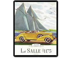 La Salle 1936 Metal Sign - 12" x 15"
