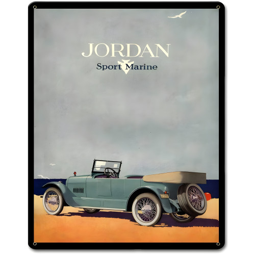 Jordan Sport Marine 1917 Metal Sign - 12" x 15"