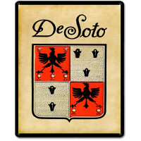 DeSoto Metal Sign - 12" x 15"