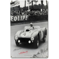 Le Mans 1954 Metal Sign - 12" x 18"