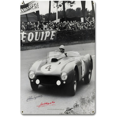 Le Mans 1954 Metal Sign - 12" x 18"