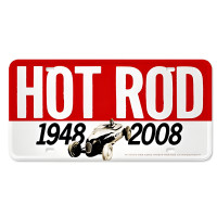 60th Anniversary Metal Sign - 12" x 6"