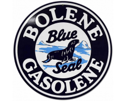 Bolene Blue Seal Gas Metal Sign