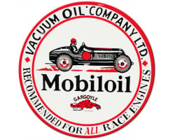 Mobil Oil Metal Sign - 14" x 14"
