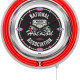 NHRA Drag Racing Hot Rod Red Neon Clock - 15" NHRA Drag Racing Hot Rod Red Neon Clock - 15"