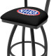 NHRA Drag Racing 25" Stool with Backrest NHRA Drag Racing 25" Stool with Backrest