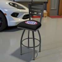 NHRA Drag Racing 30" Stool with Backrest