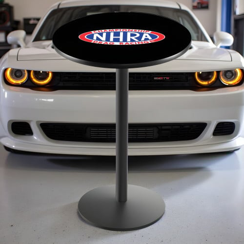NHRA Drag Racing 36" Tall 28" Round Pub Table