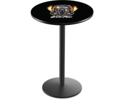 NHRA Drag Racing Game Face 36" Tall 28" Round Pub Table