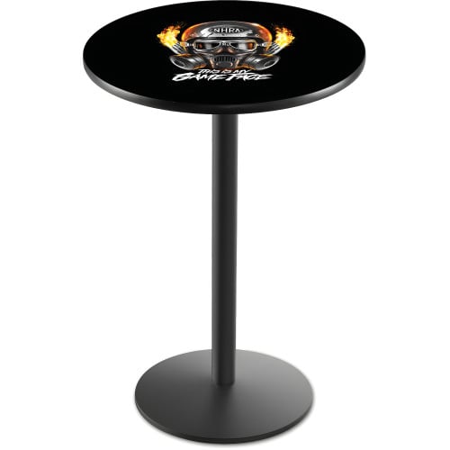 NHRA Drag Racing Game Face 36" Tall 28" Round Pub Table