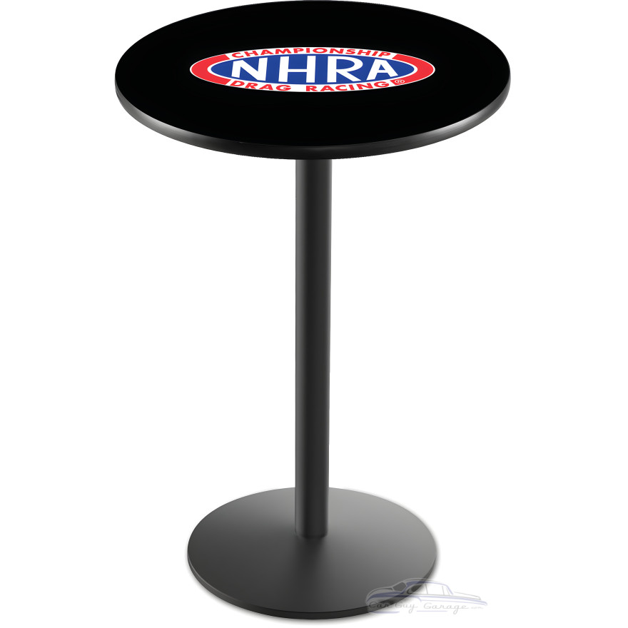 NHRA Drag Racing 36" Tall 36" Round Pub Table NHRA Drag Racing 36" Tall 36" Round Pub Table