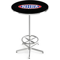 NHRA Drag Racing 42" Tall 36" Round Pub Table