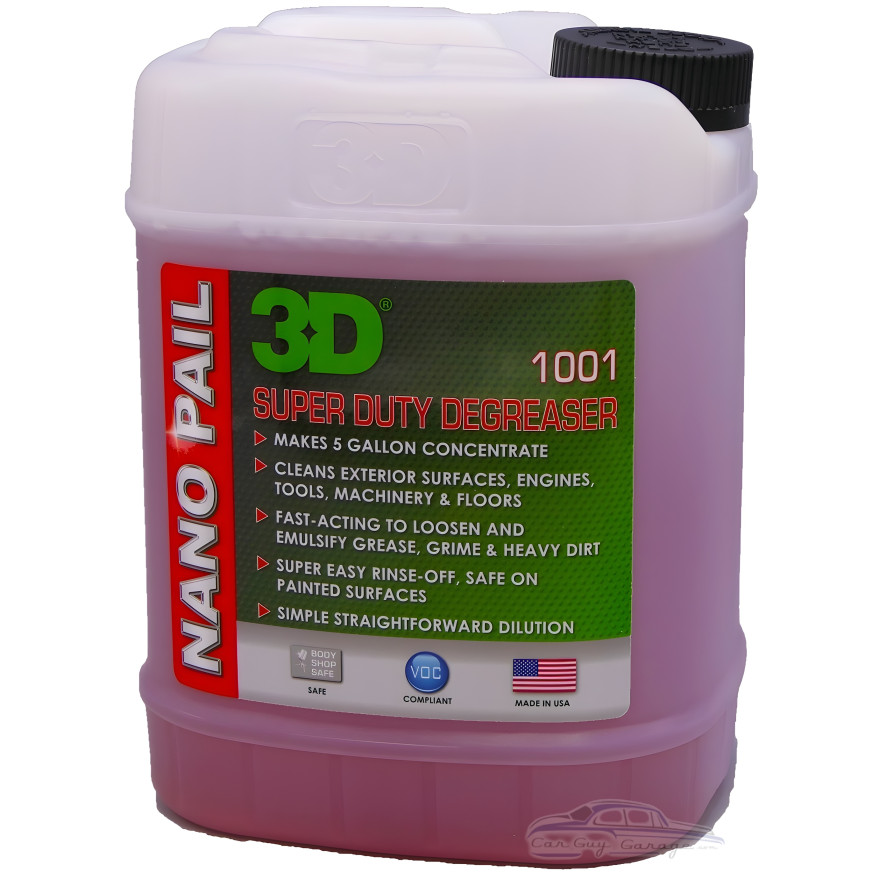64oz of Super Concentrated Degreaser (equal to 5 gallons of regular concentrate) 64oz of Super Concentrated Degreaser (equal to 5 gallons of regular concentrate)