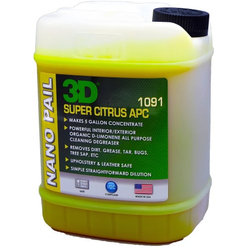 64oz of Super Concentrated Citrus All-Purpose Cleaner (equal to 5 gallons of regular concentration)