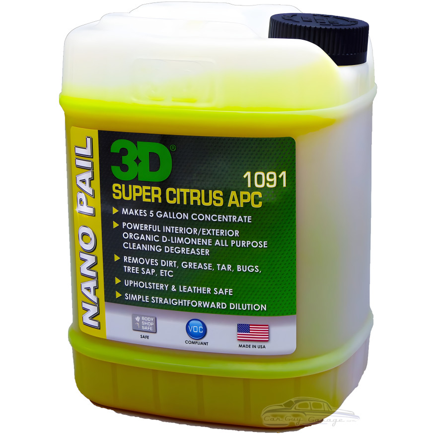 64oz of Super Concentrated Citrus All-Purpose Cleaner (equal to 5 gallons of regular concentration)