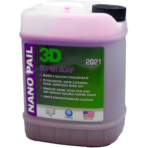 64oz of Super Concentrated Soap (equal to 5 gallons of pink car soap)