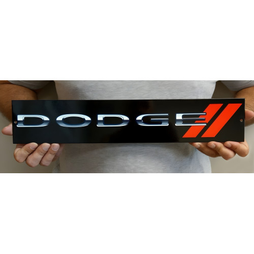 Dodge Slash Steel Sign