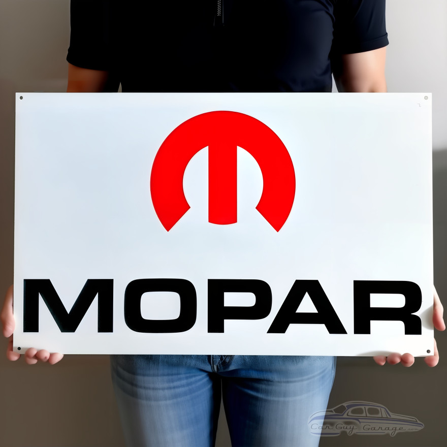 Mopar Circle M Vintage 1964-1971 40x20 Metal Garage Sign