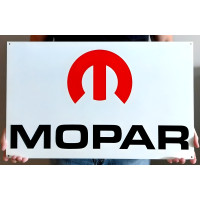 Mopar Circle M Vintage 1964-1971 40x20 Metal Garage Sign