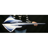 Corvette C7 Stingray Emblem Steel Sign