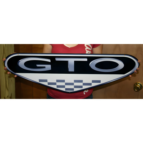 Pontiac GTO 6.0 Metal Sign