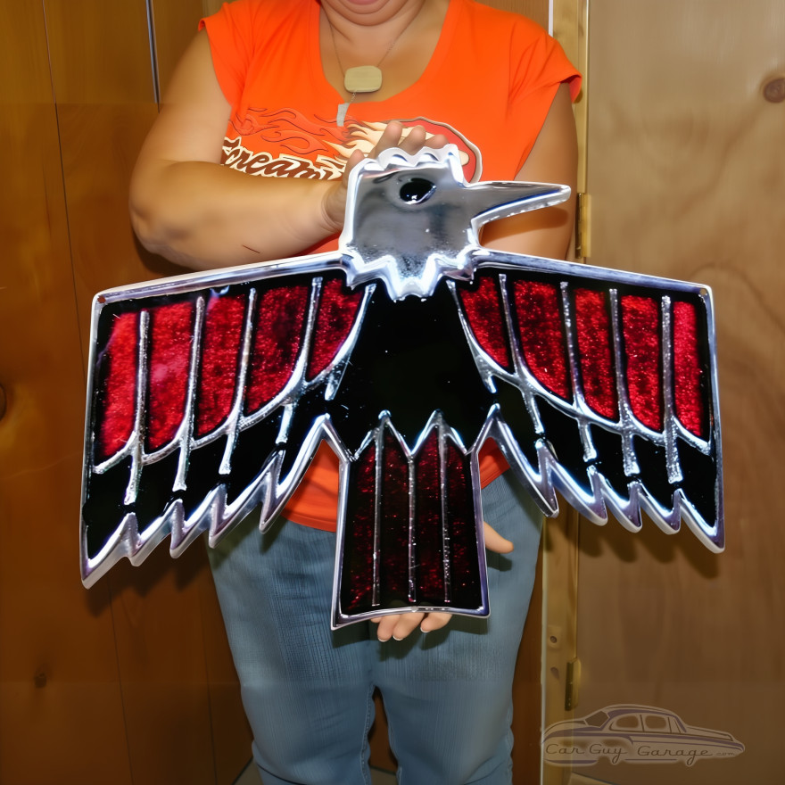 Pontiac Firebird Metal Wall Sign for Garage Decor