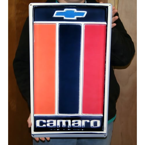 1975-1977 Camaro Hood Emblem Metal Sign