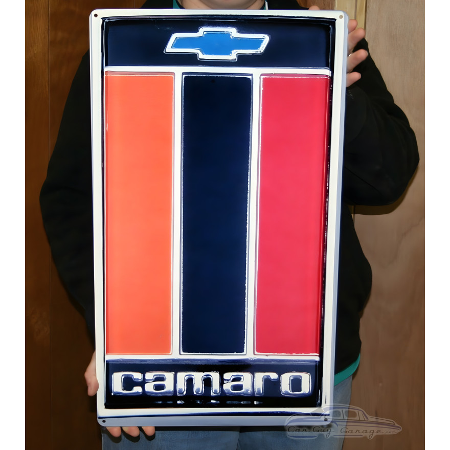 1975-1977 Camaro Hood Emblem Metal Sign 1975-1977 Camaro Hood Emblem Metal Sign