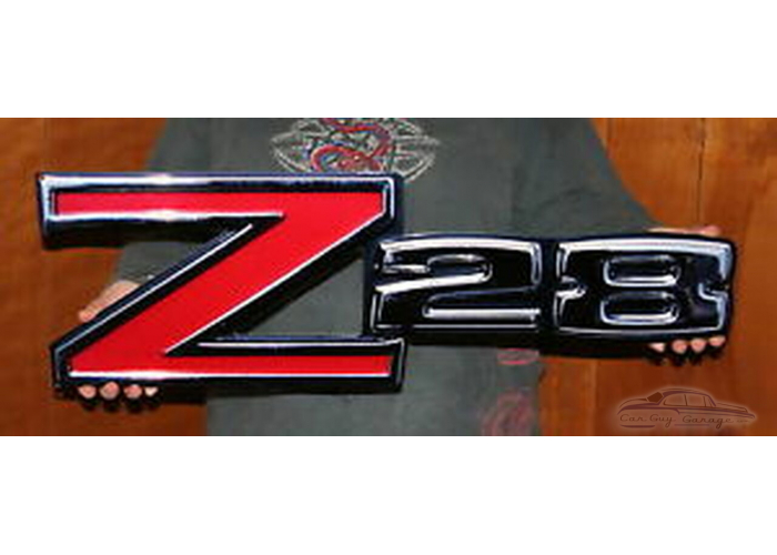 1970-1974 Camaro Z/28 Fender Emblem Metal Sign