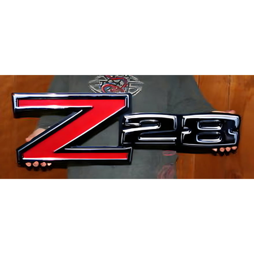 1970-1974 Camaro Z/28 Fender Emblem Metal Sign 1970-1974 Camaro Z/28 Fender Emblem Metal Sign