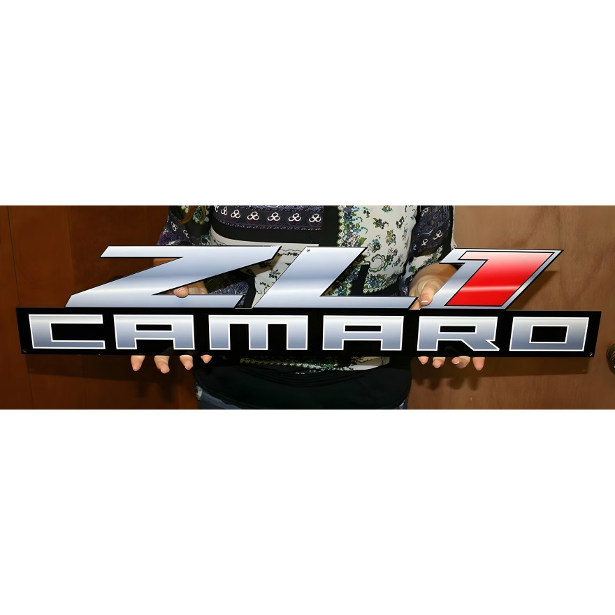 Chevy Camaro ZL1 Metal Sign Chevy Camaro ZL1 Metal Sign