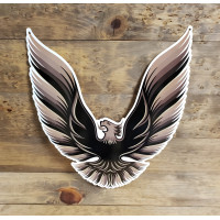 1978-81 Pontiac Trans Am Firebird Hood Bird Die-Cut Metal Sign