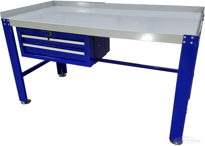 Heavy Duty Steel Work Bench with Drawers
