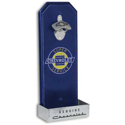 Chevrolet Wall Mount Bottle Opener