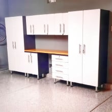 Ulti-mate Garage Cabinets in Starfire White