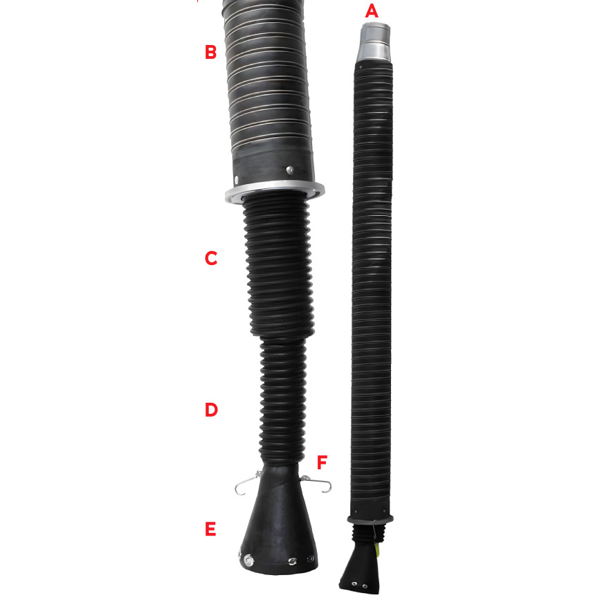Lightweight Exhaust Telescoping Kit Lightweight Exhaust Telescoping Kit