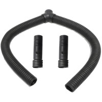 4 inch Garage Exhaust Hose Y-Splitter Dual Tailpipe Kit 600F