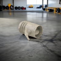 5 Inch Overhead Tee Drop Hose Adapter with Damper