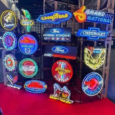 Grand National Neon Sign - Buick Turbo 6 Garage Decor