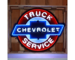 Chevrolet Truck Service Neon Sign