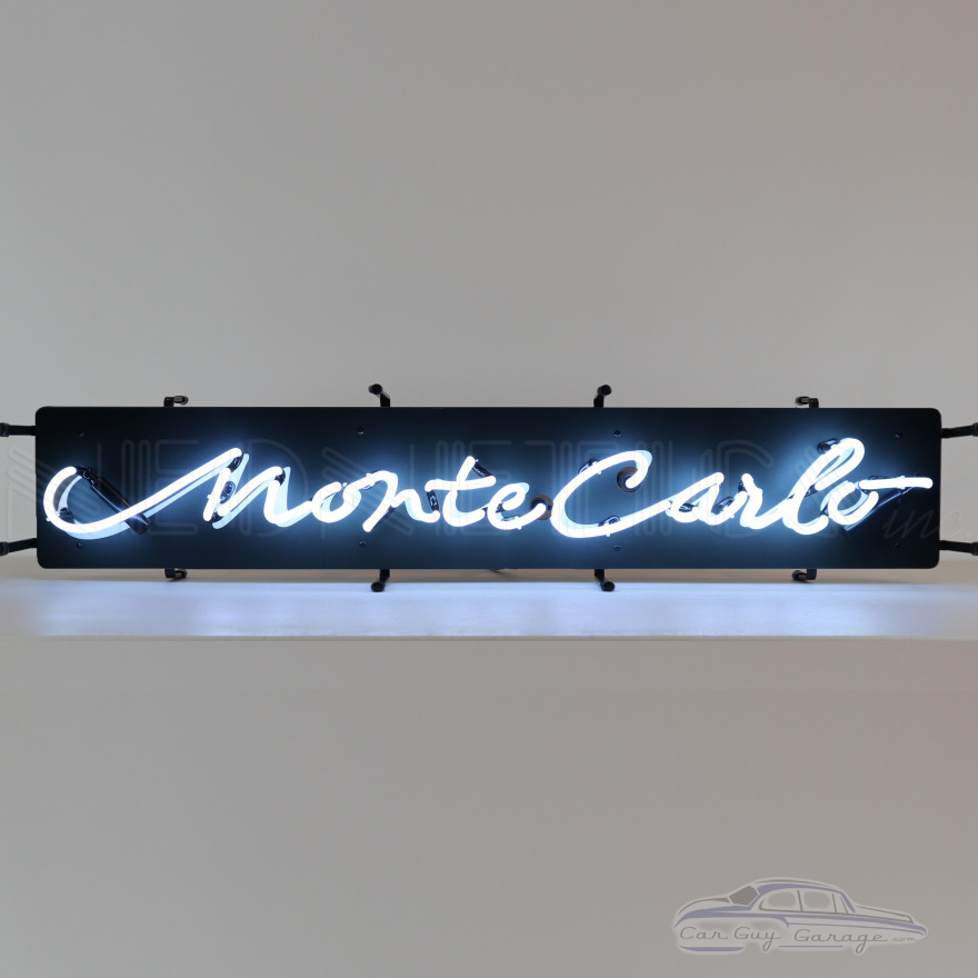 Chevy Monte Carlo Neon Sign Chevy Monte Carlo Neon Sign