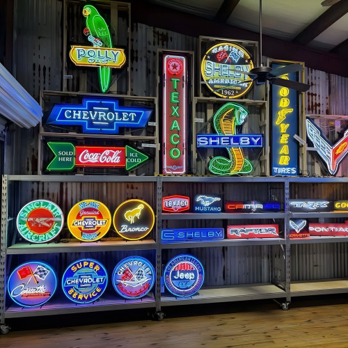 Polly Gas Neon Sign