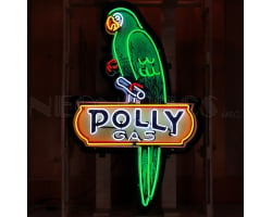 Polly Gas Neon Sign