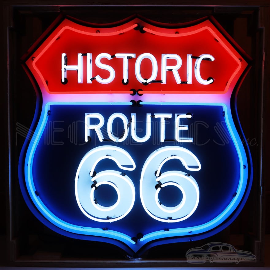 Historic Route 66 Neon Sign Historic Route 66 Neon Sign