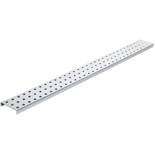 Two 3"x16" Galvanized Pegboard Strips