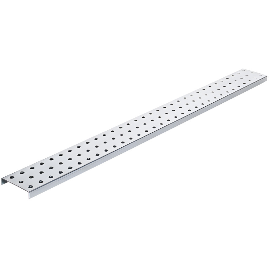 Two 3"x16" Galvanized Pegboard Strips Two 3"x16" Galvanized Pegboard Strips