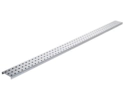 Two 3"x48" Galvanized Pegboard Strips