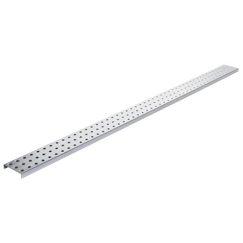 Two 3"x48" Galvanized Pegboard Strips