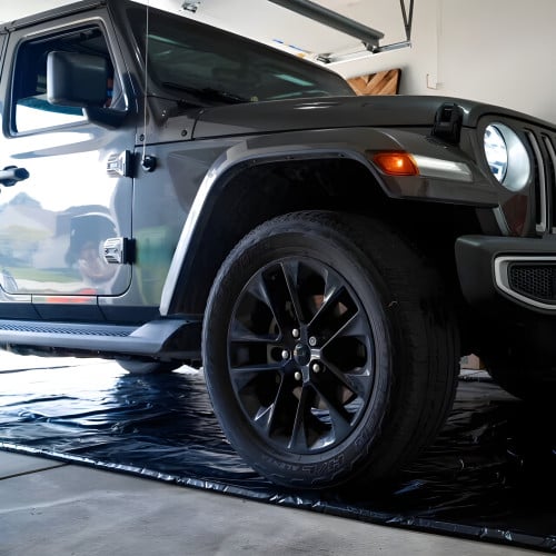  16ft by 7ft 9in Raised Edge Garage Floor Mat