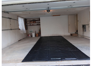 Raised Edge Garage Floor Mat